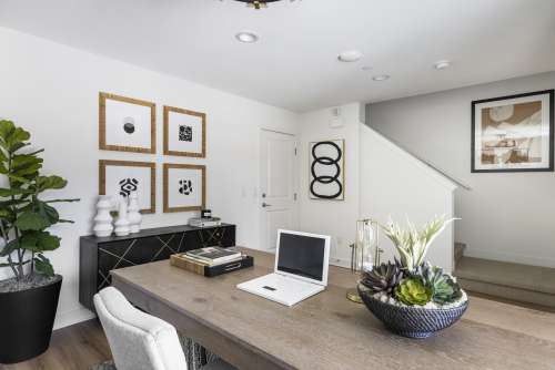 Plan 5 Model Home Office